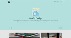 Desktop Screenshot of nonfatdesign.com